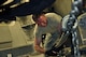 Staff Sgt. Erick Bohm, a 39th Aerial Port Squadron air transportation technician, uses a chain to attach a 6k forklift to the floor of a C-17 Globemaster on the Travis Air Force Base flightline, Calif., July 12, 2017. Bohm is a Reserve Citizen Airman stationed at Peterson Air Force Base, Colo. Along with 15 other 39th APS Airmen, Bohm spent two weeks at Travis AFB getting hands-on experience working with different aircraft alongside active duty Airmen from Travis’ 60th APS during their annual tour this year. (U.S. Air Force photo/Staff Sgt. Frank Casciotta)