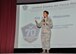 Lt. Col. Dion Flynn, Air Force Reserve Command section commander, welcomes Individual Ready Reserve Airmen to the muster held at the base theater at Robins Air Force Base, Ga., Aug. 5, 2017. The muster is a way to keep in touch with former Airmen who may be mobilized back into the service during an emergency and also serves as an opportunity to gauge interest among IRR Airmen to voluntarily return to service in the Air Force Reserve or active duty. (U.S. Air Force photo by Capt. Jeff Kelly)
