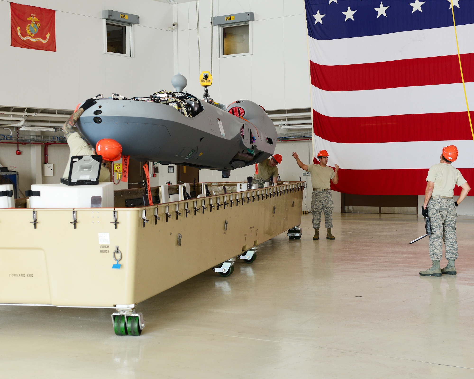 MQ-9 Reaper at Ellington Field JRB