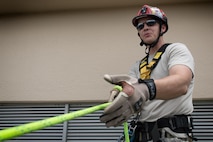 374th Civil Engineering Squadron firefighters