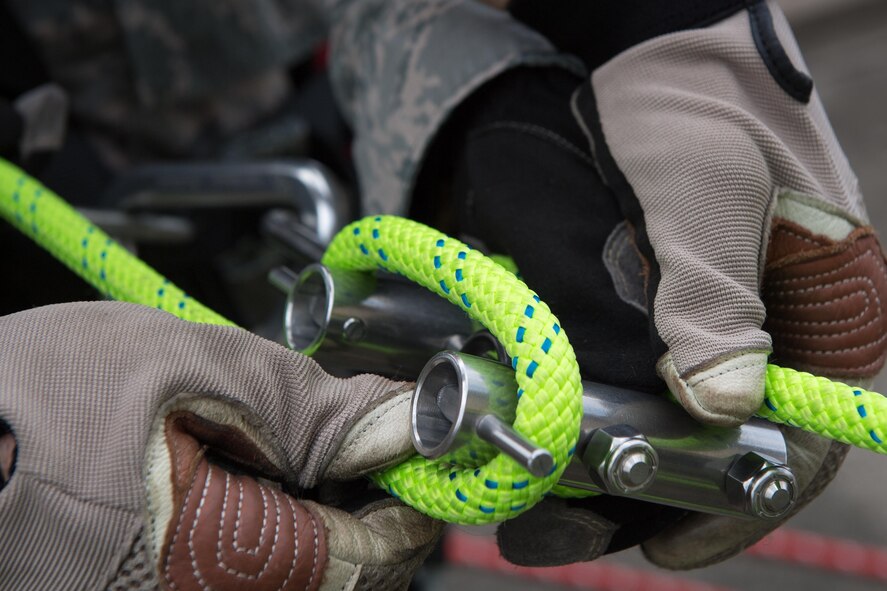 374th Civil Engineering Squadron firefighters