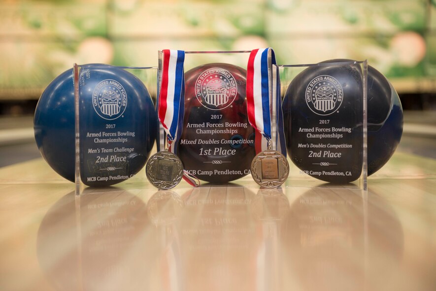 Tech. Sgt. Chuck Kropog, 374th Civil Engineer Squadron noncommissioned officer in charge of service contracts, was a member of the 2017 Air Force Bowling Team and competed in the Armed Forces Bowling Championships.