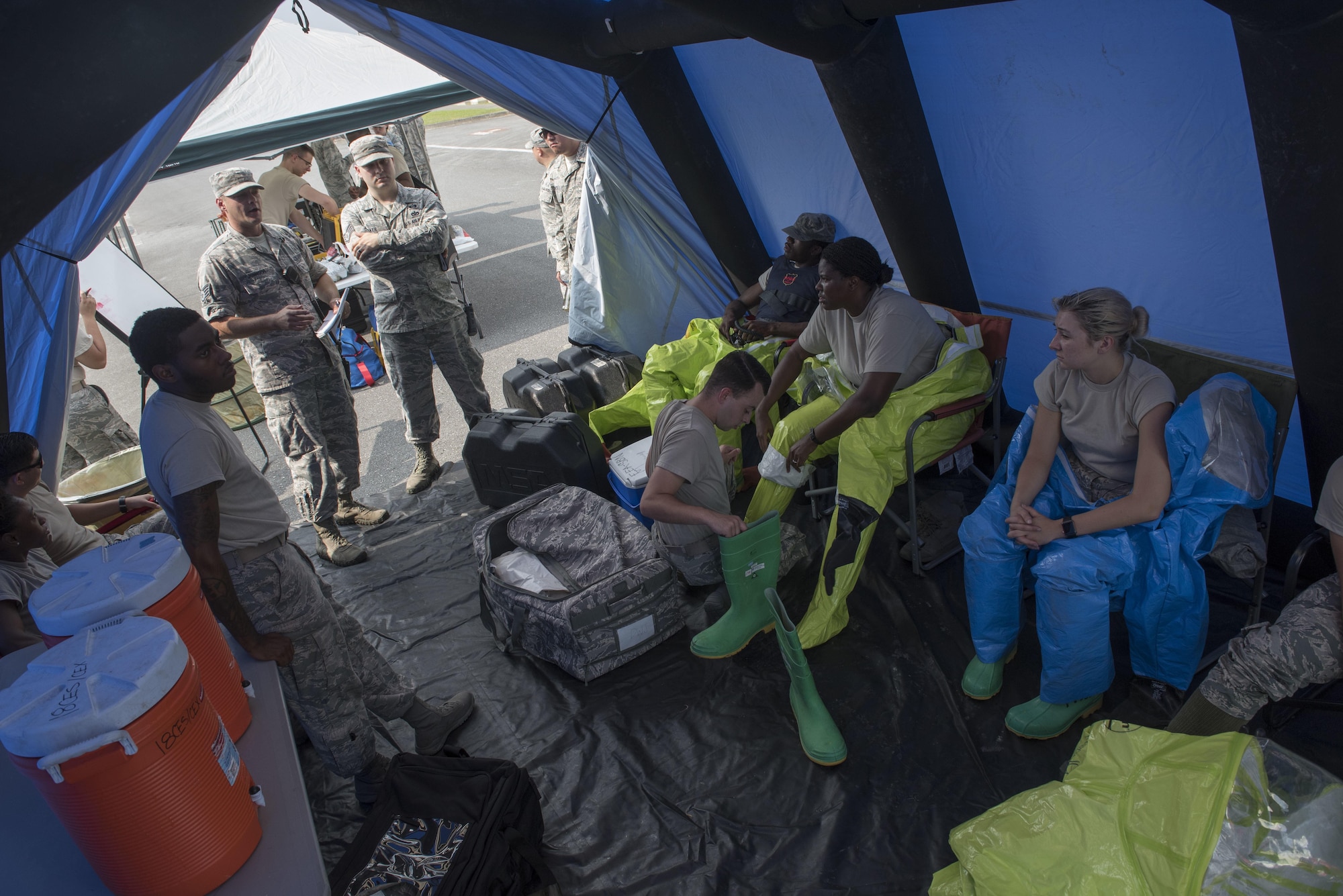 Bio, EM team up for training