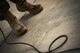 A maintainer from the 41st Helicopter Maintenance Unit communicates with aircrew prior to a sortie, Aug. 7, 2017, at Moody Air Force Base, Ga. Maintenance teams from the 23d Wing and the 325th Fighter Wing are supporting Stealth Guardian, a five-day exercise which is designed to simulate real-world scenarios for both aircrews and maintainers. (U.S. Air Force photo by Staff Sgt. Ryan Callaghan)