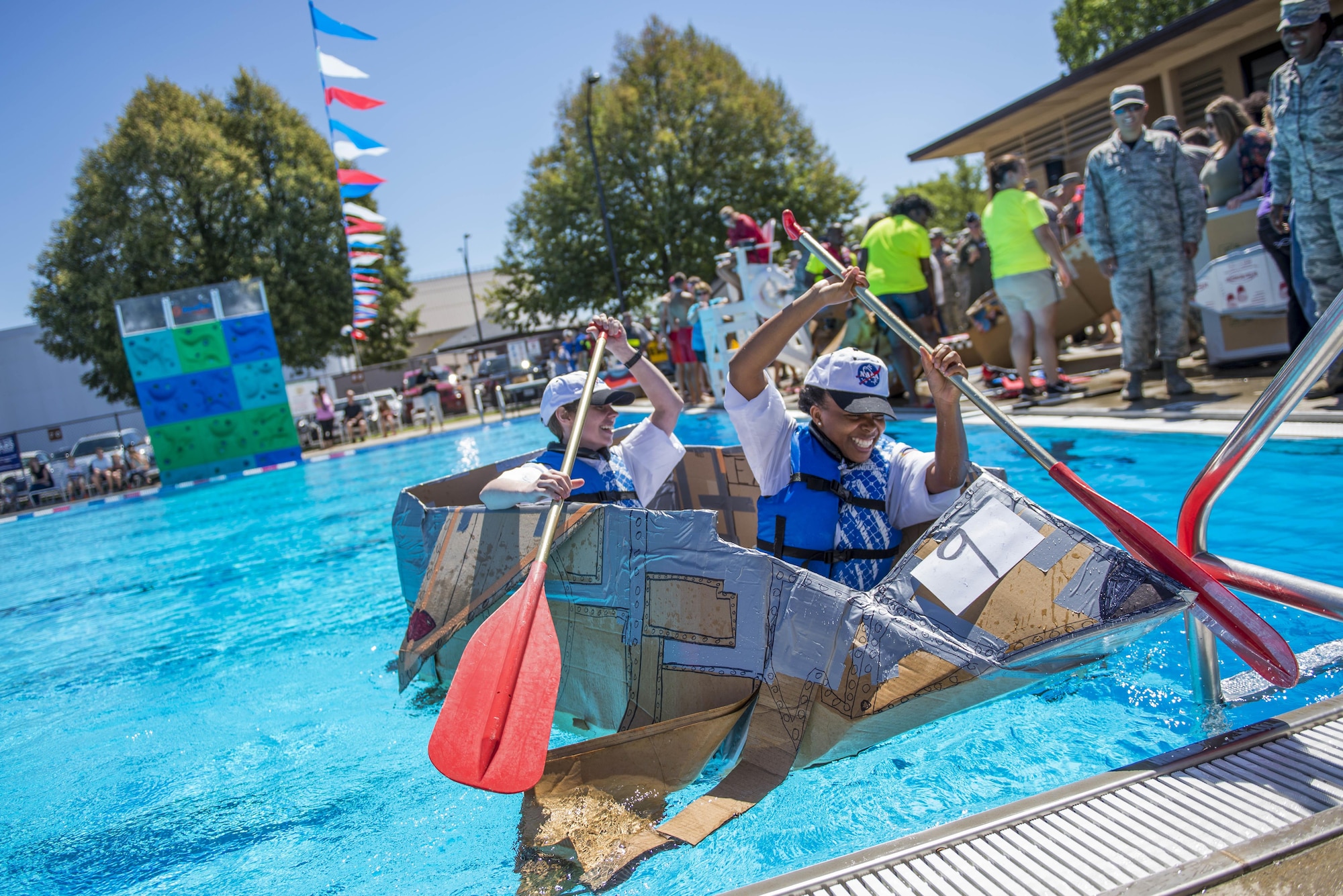 Seventeen teams from around the base competed in the annual boat regatta at Scott. The 375th Logistics Readiness Squadron finished 1st, winning for the second consecutive year.