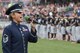 Master Sgt. Alyson Jones, Air Force Band of Flight vocalist, sings the national anthem during the Dayton Dragons salute to hometown hero’s event at Fifth Third Field in downtown Dayton, Aug. 5 2017. Crowds also watched as Col. McDonald administered the oath of enlistment to delayed enlistment personnel during the game.  (U.S. Air Force photo/ Wesley Farnsworth)