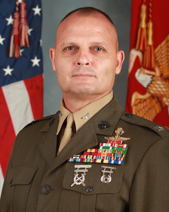 Col. Randall S. Hoffman, Commanding Officer, Weapons & Field Training Battalion