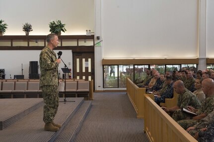 Rear Adm. Fort becomes Commander