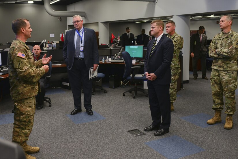Acting Army Secretary visits JBLE
