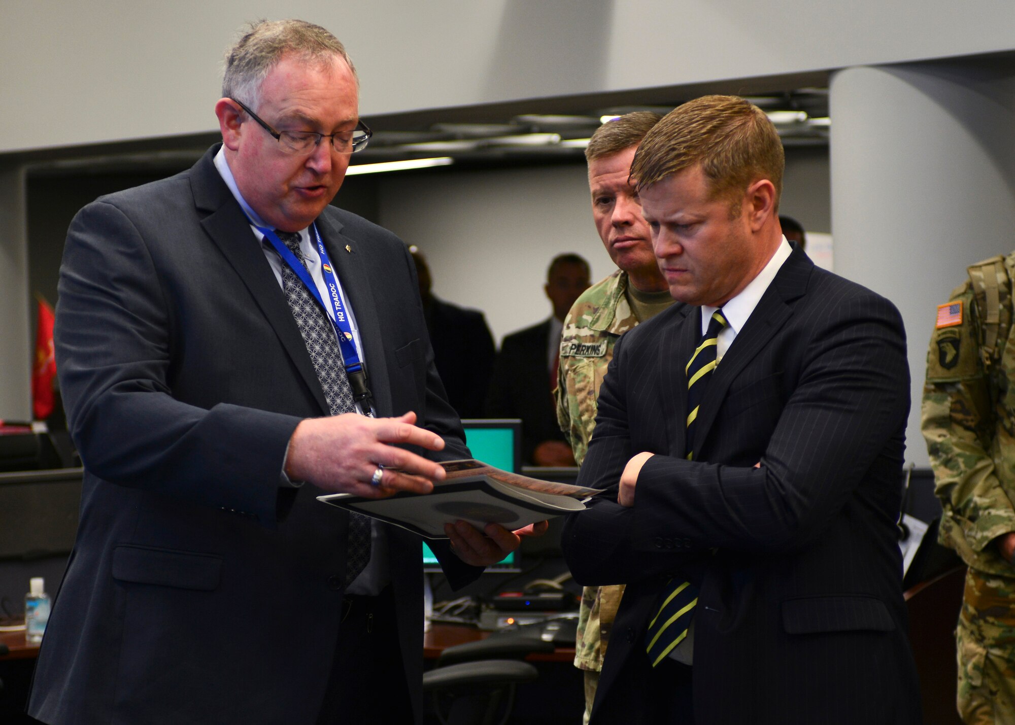 Acting Army Secretary McCarthy visits JBLE