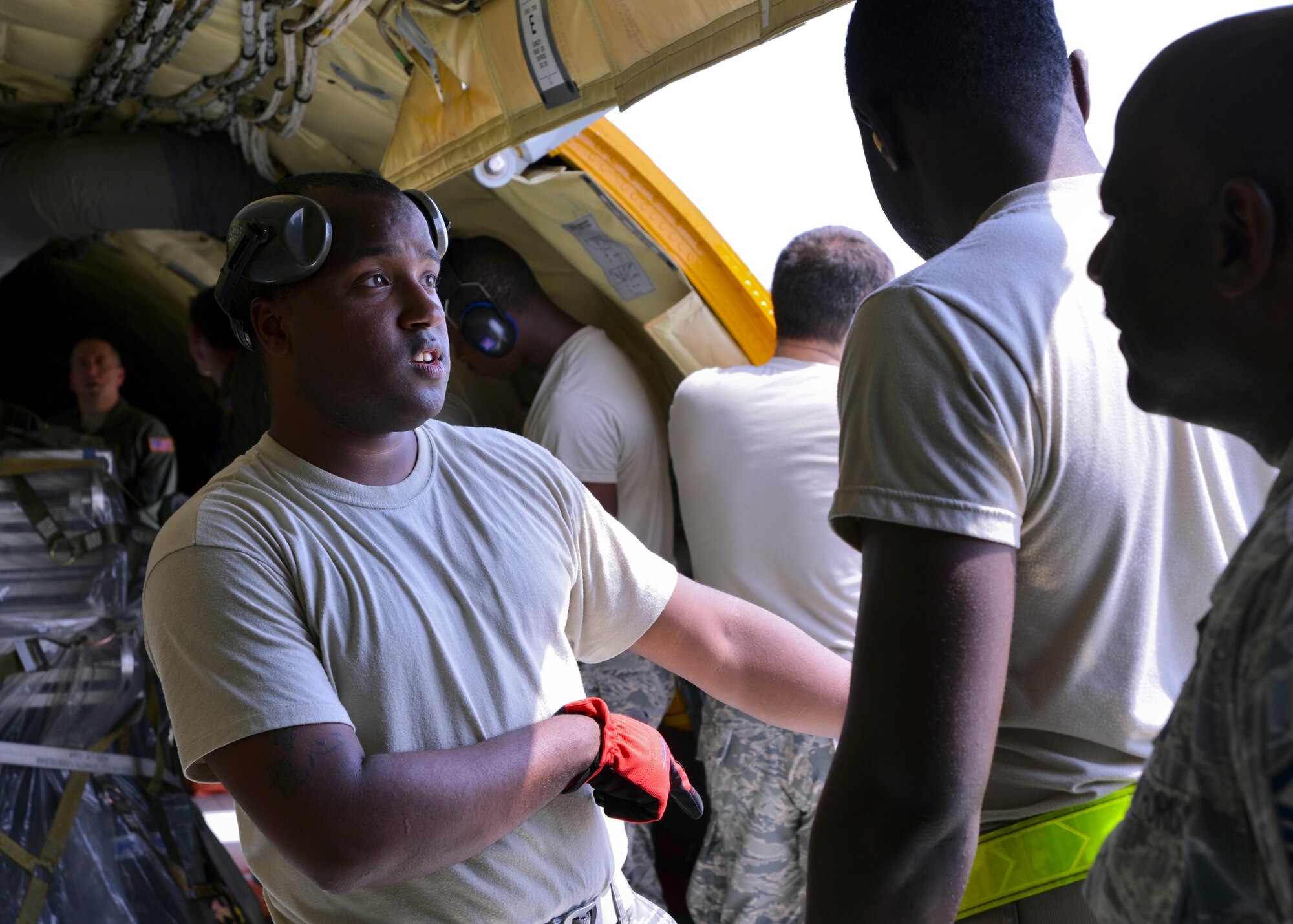 Boom operators and aerial porters conduct their annual checkrides.