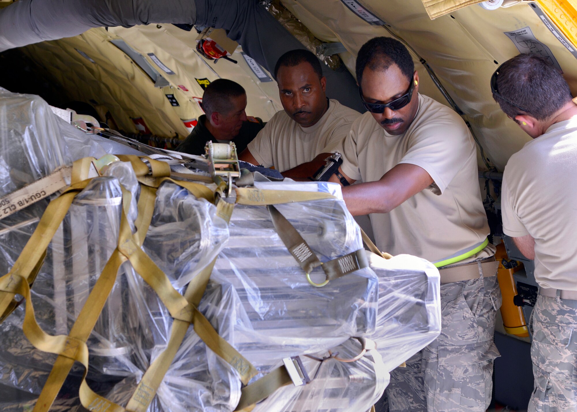 Boom operators and aerial porters conduct their annual checkrides.