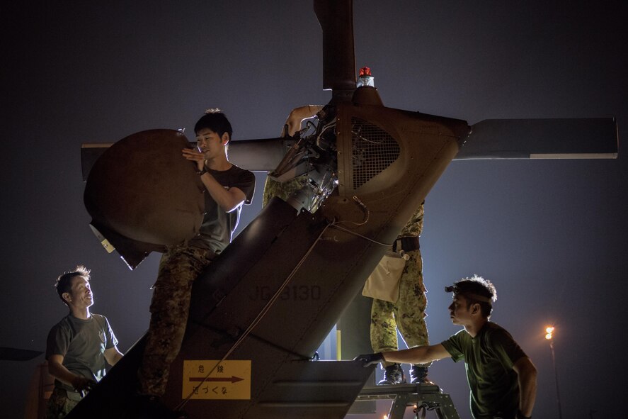 JGSDF, USAF participate in load engagement