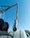Tech. Sgt. James, 380th Expeditionary Civil Engineer Squadron heating, ventilation, and air conditioning technician, fills a tank with water August 8, 2017, at Al Dhafra Air Base, United Arab Emirates. HVAC Airmen use a pressure washer to remove dirt and dust from condenser coils. (U.S. Air Force photo by Senior Airman Preston Webb)