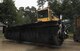 U.S. Air Force Staff Sgt. Zachary Simmons, 86th Vehicle Readiness Squadron Special Purpose maintenance supervisor, tests the functions of a snow brush attachment to a snow removal vehicle on Ramstein Air Base, Germany, Aug. 10, 2017. Simmons was testing the vehicle for the 86 VRS’ Summer Rebuild Program, where all winter maintenance vehicles are inspected and repaired for the upcoming winter months. (U.S. Air Force photo by Senior Airman Tryphena Mayhugh)