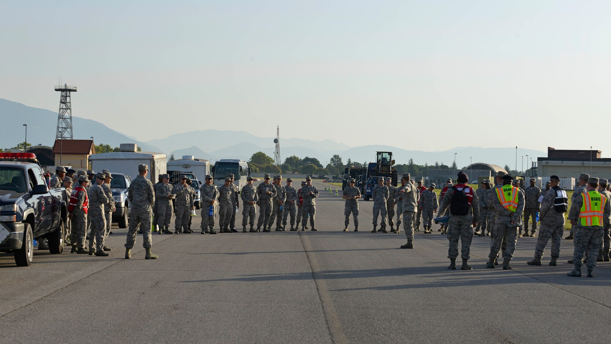 31st Fighter Wing inspection