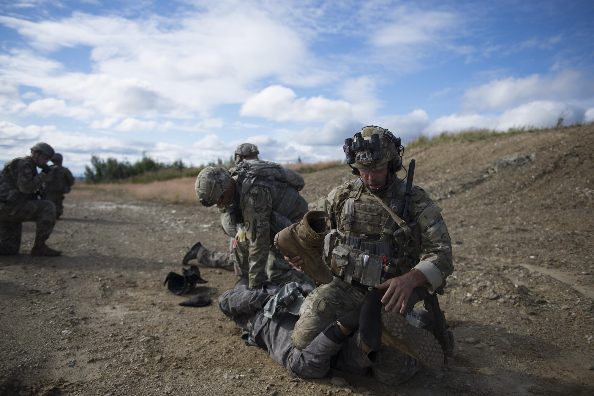 Green Berets train during RF-A 17-3