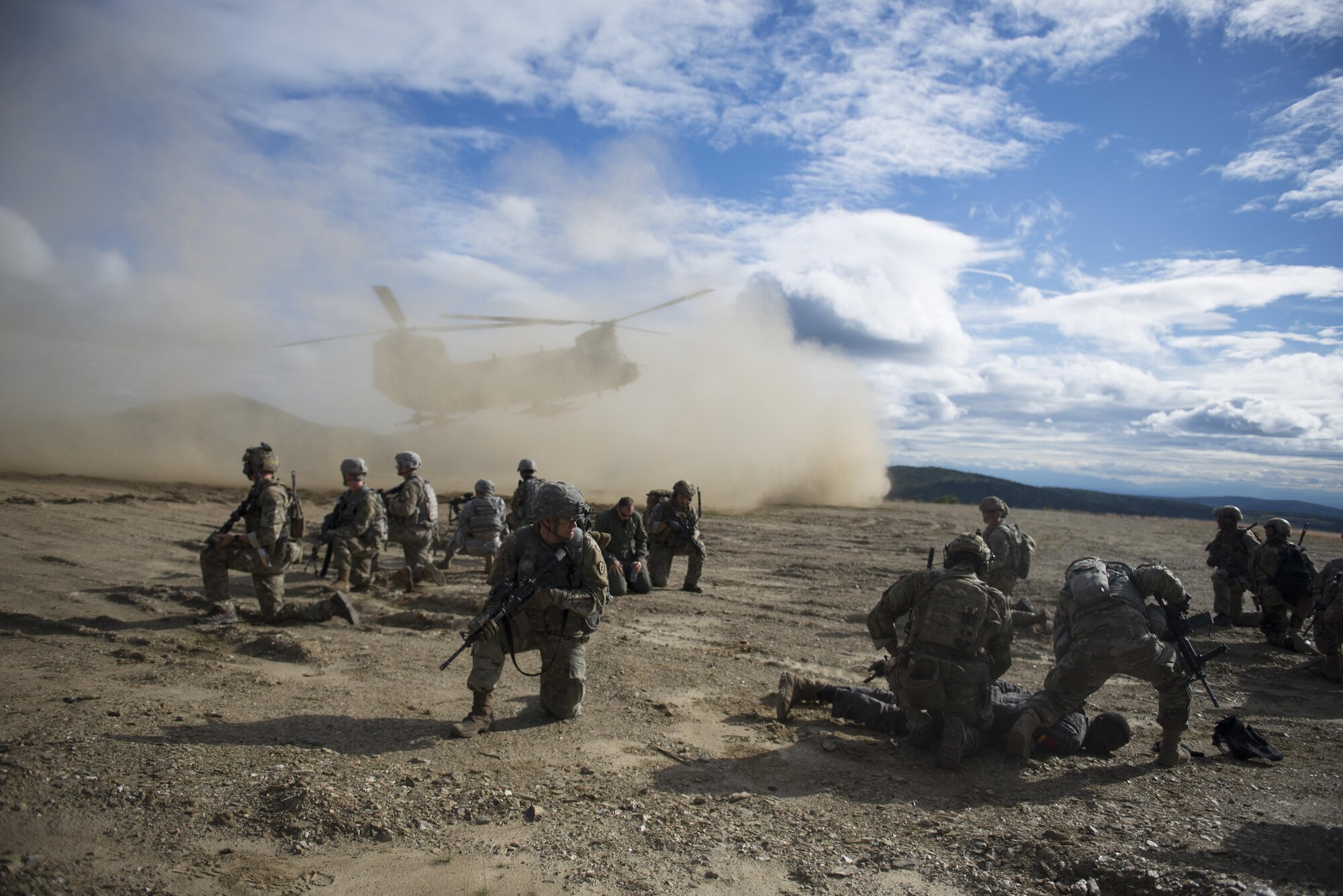 Green Berets train during RF-A 17-3