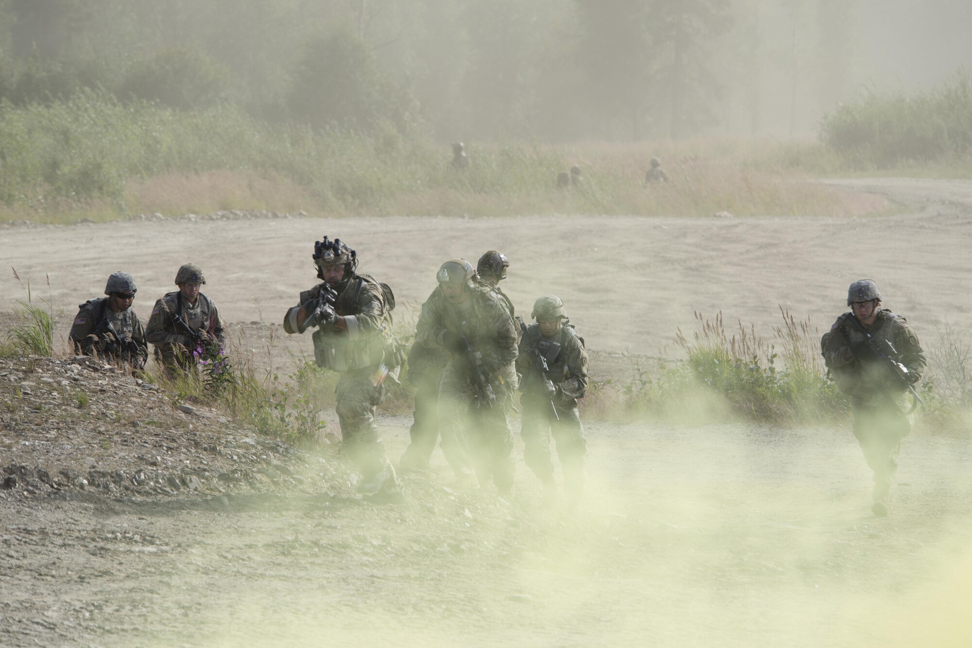 Green Berets train during RF-A 17-3