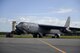A U.S. Air Force B-52 Stratofortress bomber assigned to the 96th Bomber Squadron out of Barksdale Air Force Base (AFB), La., waits on the flight line July 28, 2017, during RED FLAG-Alaska (RF-A) 17-3, at Eielson AFB, Alaska.  RF-A exercises provide realistic combat training, which is essential to the success of air and space operations. (U.S. Air Force photo by Airman 1st Class Isaac Johnson)