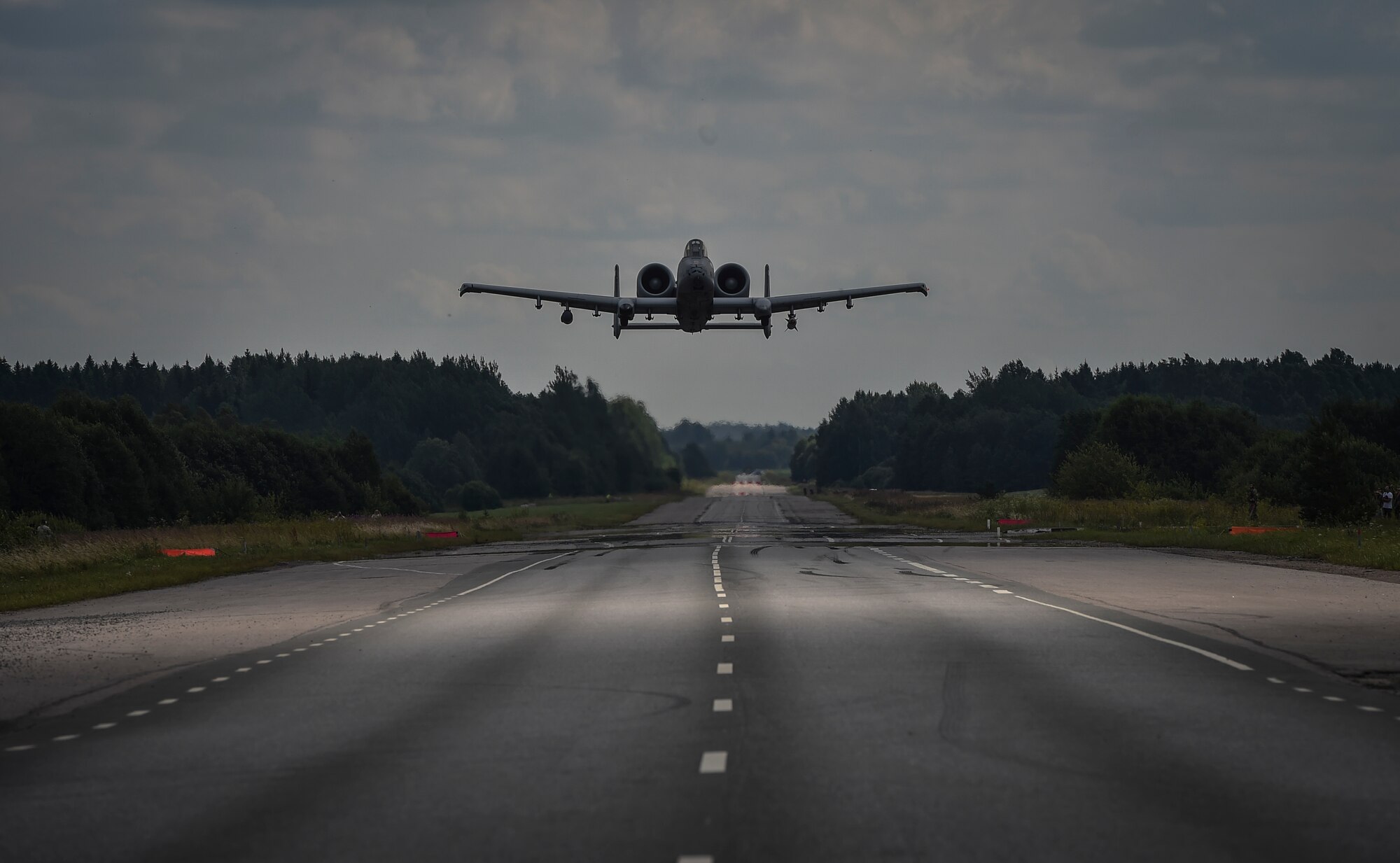 321 STS lands A-10's on highway in Estonia