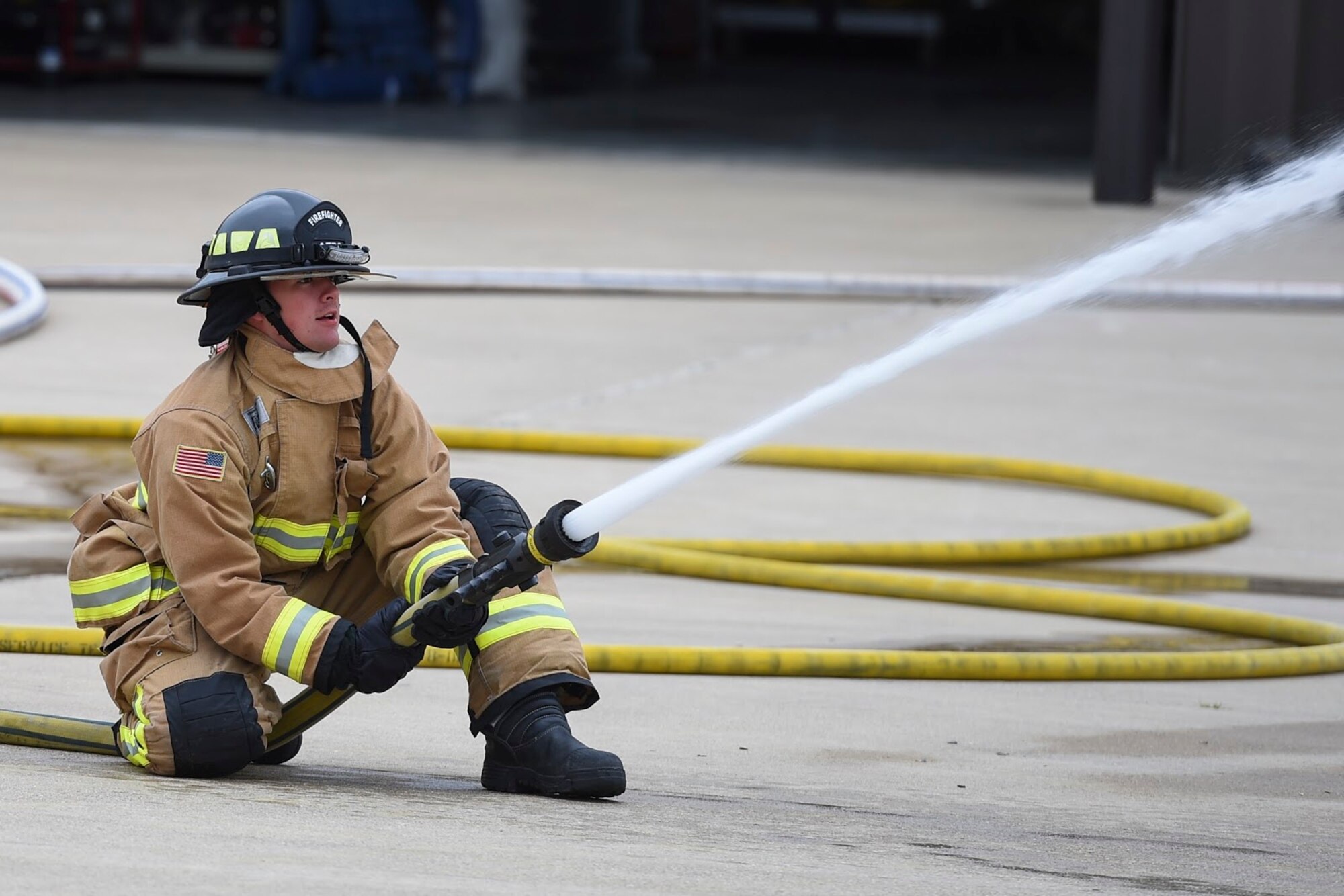 IFD trains Grissom Reserve firefighters