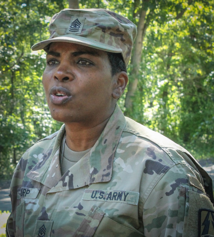 More than 100 Army Reserve Soldiers from the 335th SC (T) Headquarters in East Point, Georgia are at the base conducting a variety of training exercises as part of the unit's annual training.