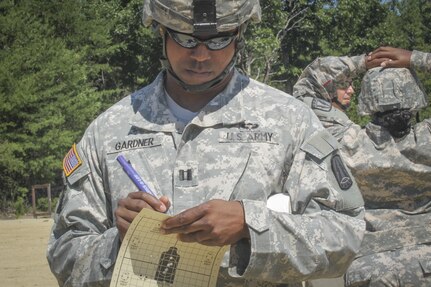 More than 100 Army Reserve Soldiers from the 335th SC (T) Headquarters in East Point, Georgia are at the base conducting a variety of training exercises as part of the unit's annual training.