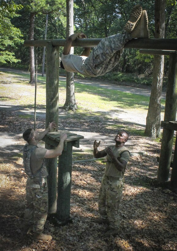 More than 100 Army Reserve Soldiers from headquarters and headquarters Company, 335th SC (T) based in East Point, Georgia recently spent nine days at the joint base conducting a variety of training exercises as part of the units annual training.