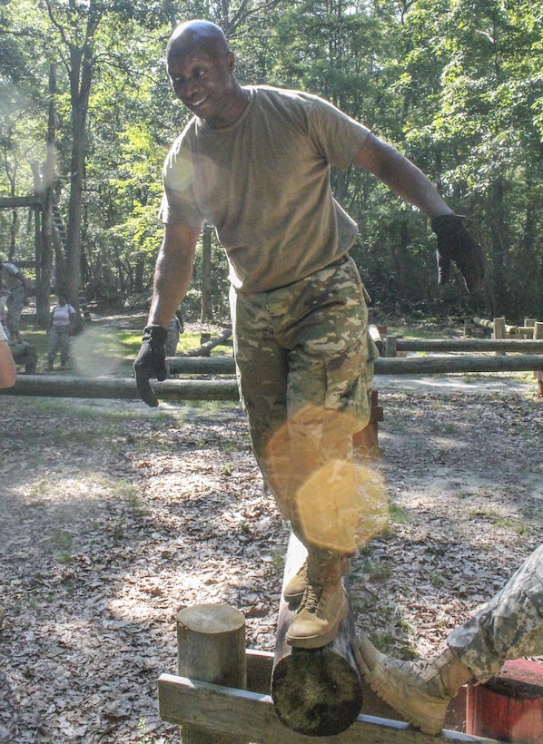 More than 100 Army Reserve Soldiers from headquarters and headquarters Company, 335th SC (T) based in East Point, Georgia recently spent nine days at the joint base conducting a variety of training exercises as part of the units annual training.