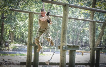 More than 100 Army Reserve Soldiers from headquarters and headquarters Company, 335th SC (T) based in East Point, Georgia recently spent nine days at the joint base conducting a variety of training exercises as part of the units annual training.