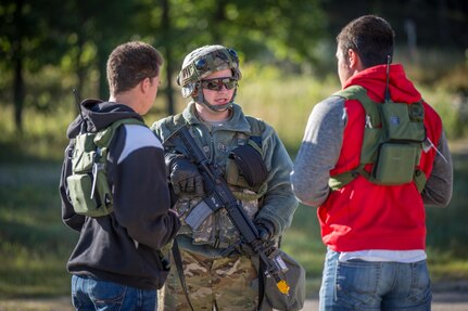 CSTX includes more than 12,000 service members from the Army, Navy, Air Force and Marine Corps as well as from six countries. CSTX is a large-scale training event where units experience tactical training scenarios specifically designed to replicate real-world missions.