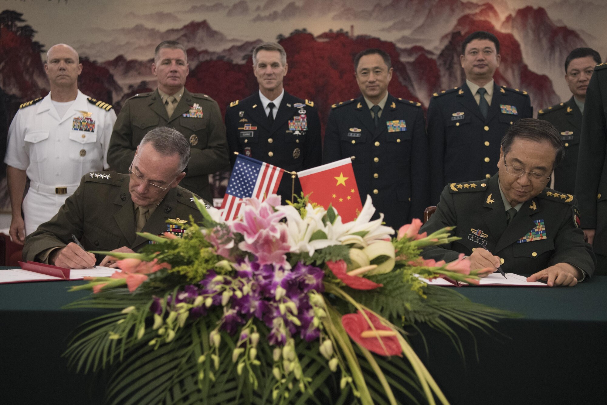 CJCS signs Joint Staff Mechanism with PRC Counterpart