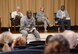 72nd Air Base Wing Vice Commander Col. Thomas Brown speaks to members of the Civilian Mentoring Council July 26. Other panel members included, from left, 72nd ABW Director of Staff Bob Sandlin, 72nd ABW Command Chief Master Sgt. Melissa Erb and Dr. Keith Hardiman, with the 72nd ABW’s Communications Directorate. (Air Force photo by Kelly White)