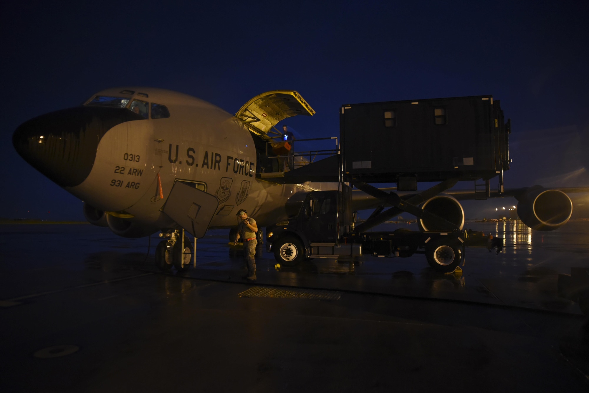 AFE Airmen equipping to refuel and save lives