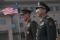 CJCS meets with PRC Counterpart