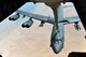 A B-52 Stratofortress receives fuel from a 908th Expeditionary Air Refueling Squadron KC-10 Extender during a sortie over Syria, Aug. 8, 2017. The use of aerial refueling gives the B-52 a range that is limited only by crew endurance. (U.S. Air Force photo by Staff Sgt. Marjorie A. Bowlden)