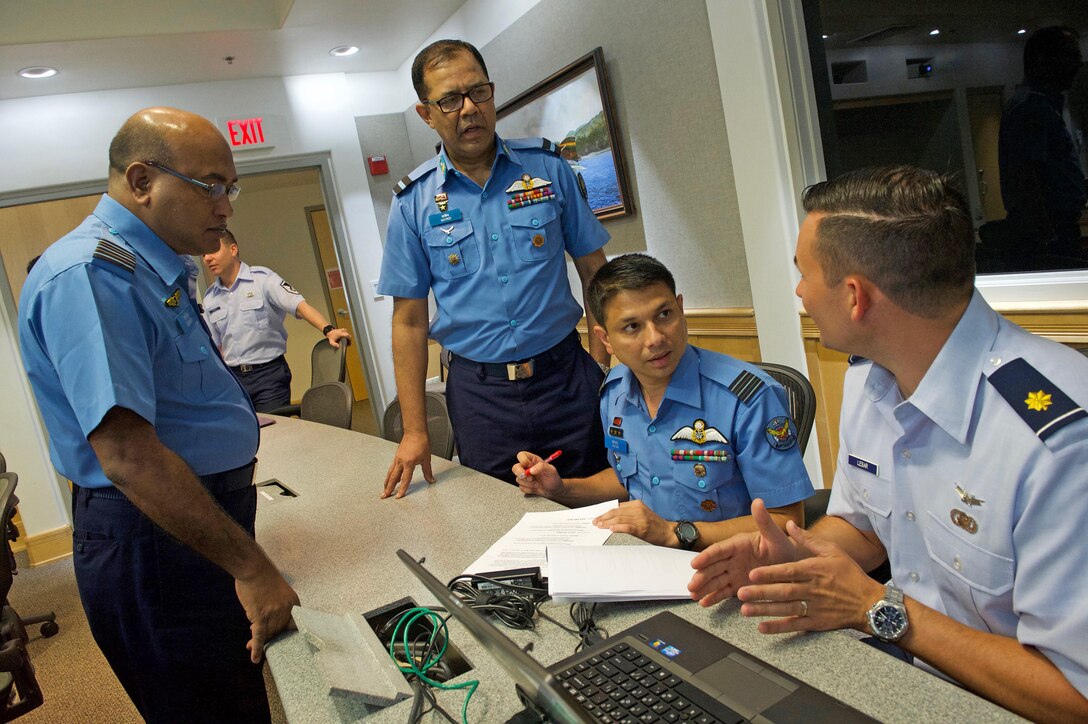 U.S., Bangladesh Airmen increase interoperability during talks