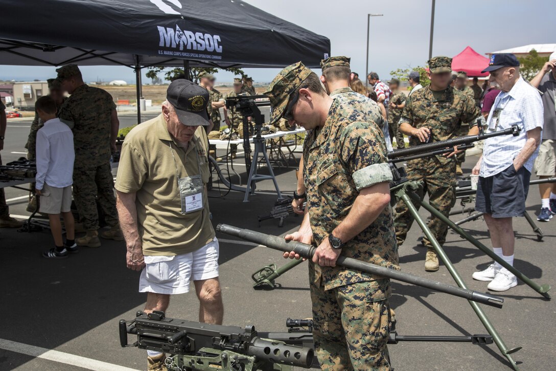 The gear of Marine Raiders from WWII