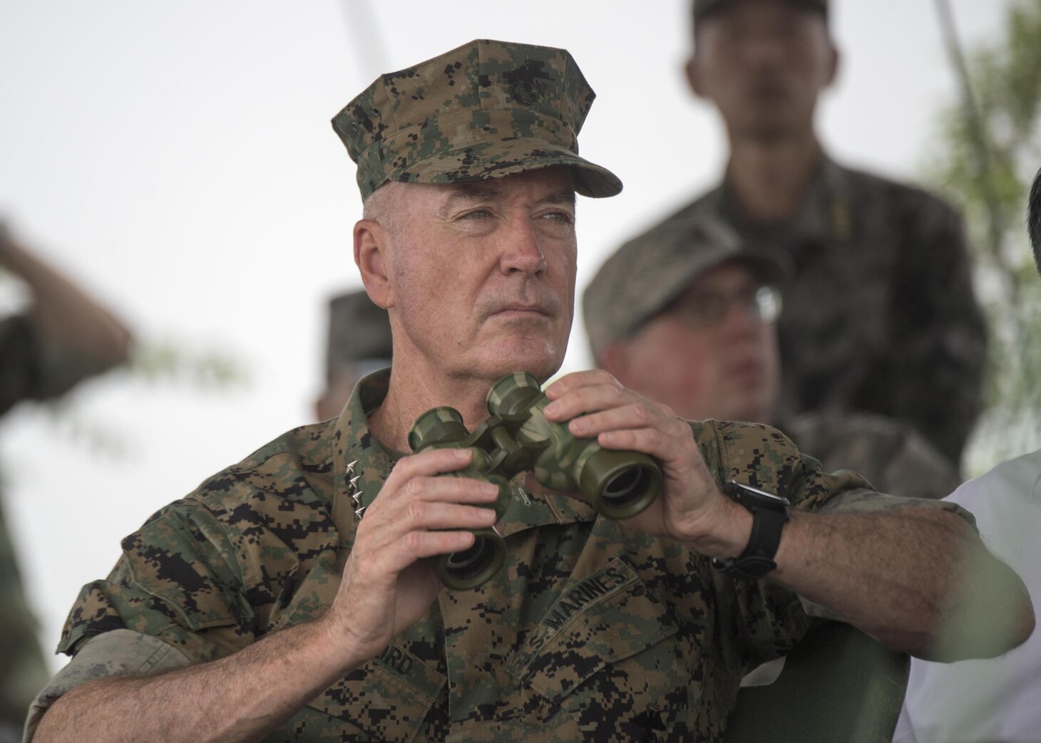 Dunford Stresses Diplomacy, Sanctions for North Korea in Talks With Chinese