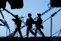 The 15th Marine Expeditionary Unit (15th MEU) is one of seven Marine Expeditionary Units currently in existence in the United States Marine Corps. The Marine Expeditionary Unit is a Marine Air-Ground Task Force with a strength of about 2,400 personnel.