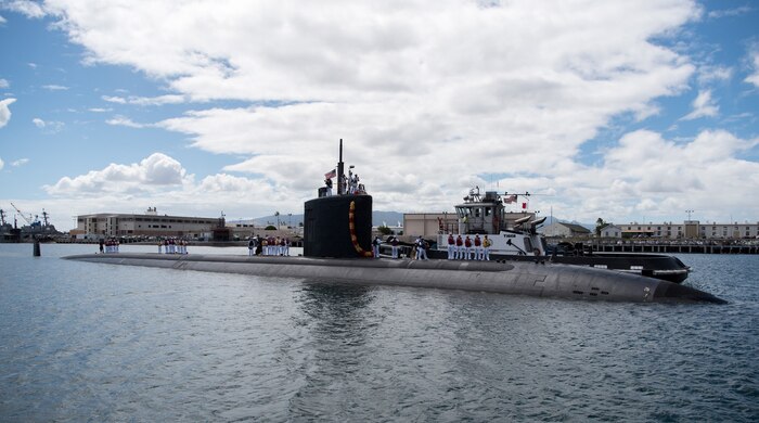 USS Santa Fe returns home from deployment