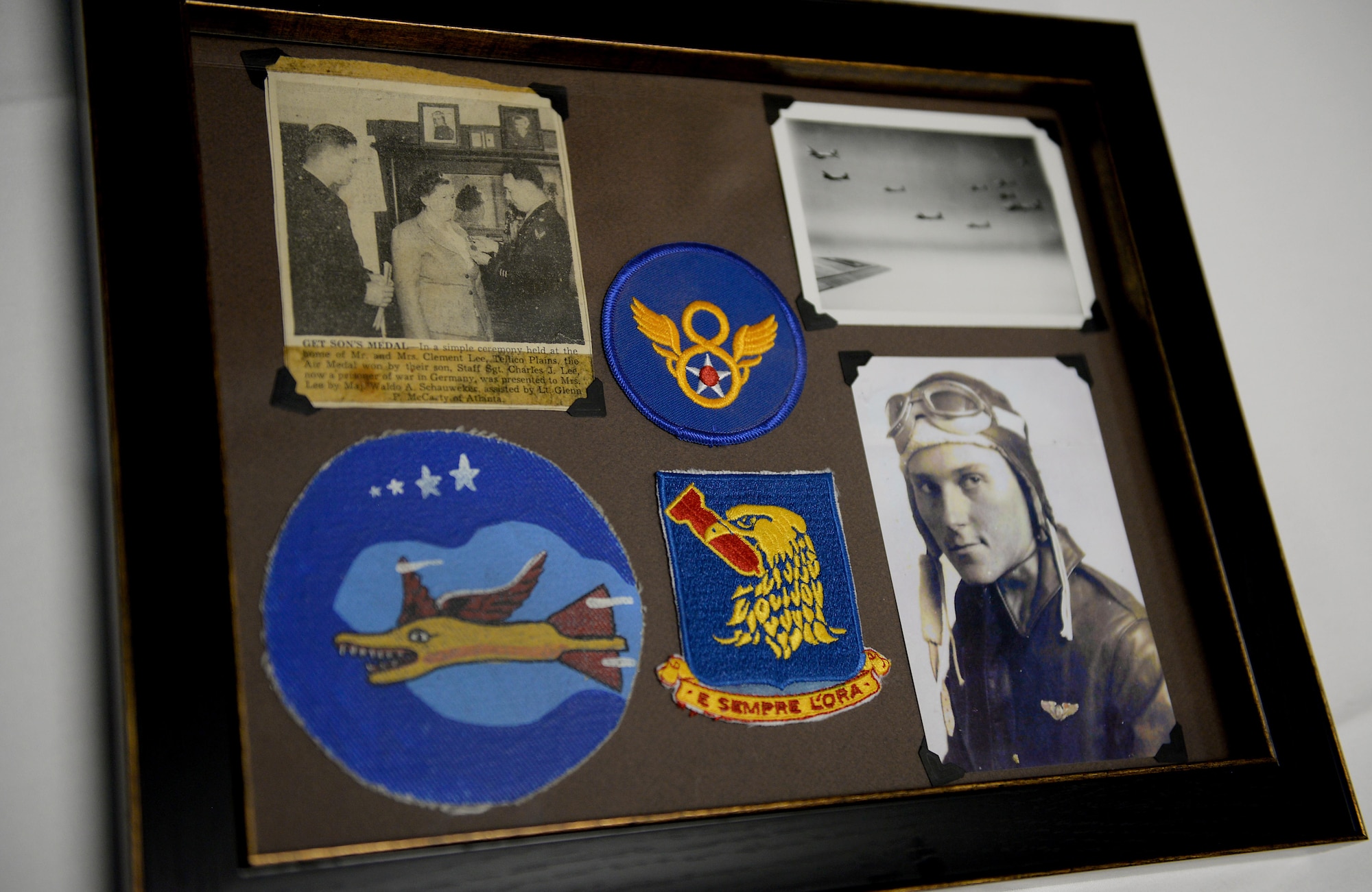 Children of three World War II prisoners of war gathered during a Base Community Council luncheon Aug. 11 at the Club on Columbus Air Force Base, Mississippi; and Justice Sharon Lee, from the Tennessee Supreme Court, shared her father’s story and how it intertwined with the other two POWs.