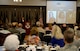 Justice Sharon Lee, from the Tennessee Supreme Court, shares her father’s story with an audience Aug. 11, 2017, on Columbus Air Force Base, Mississippi, during the Base Community Council luncheon. The stories of these three men have brought many prisoners of war families together and their stories continue to spread. (U.S. Air Force photo by Airman 1st Class Keith Holcomb)