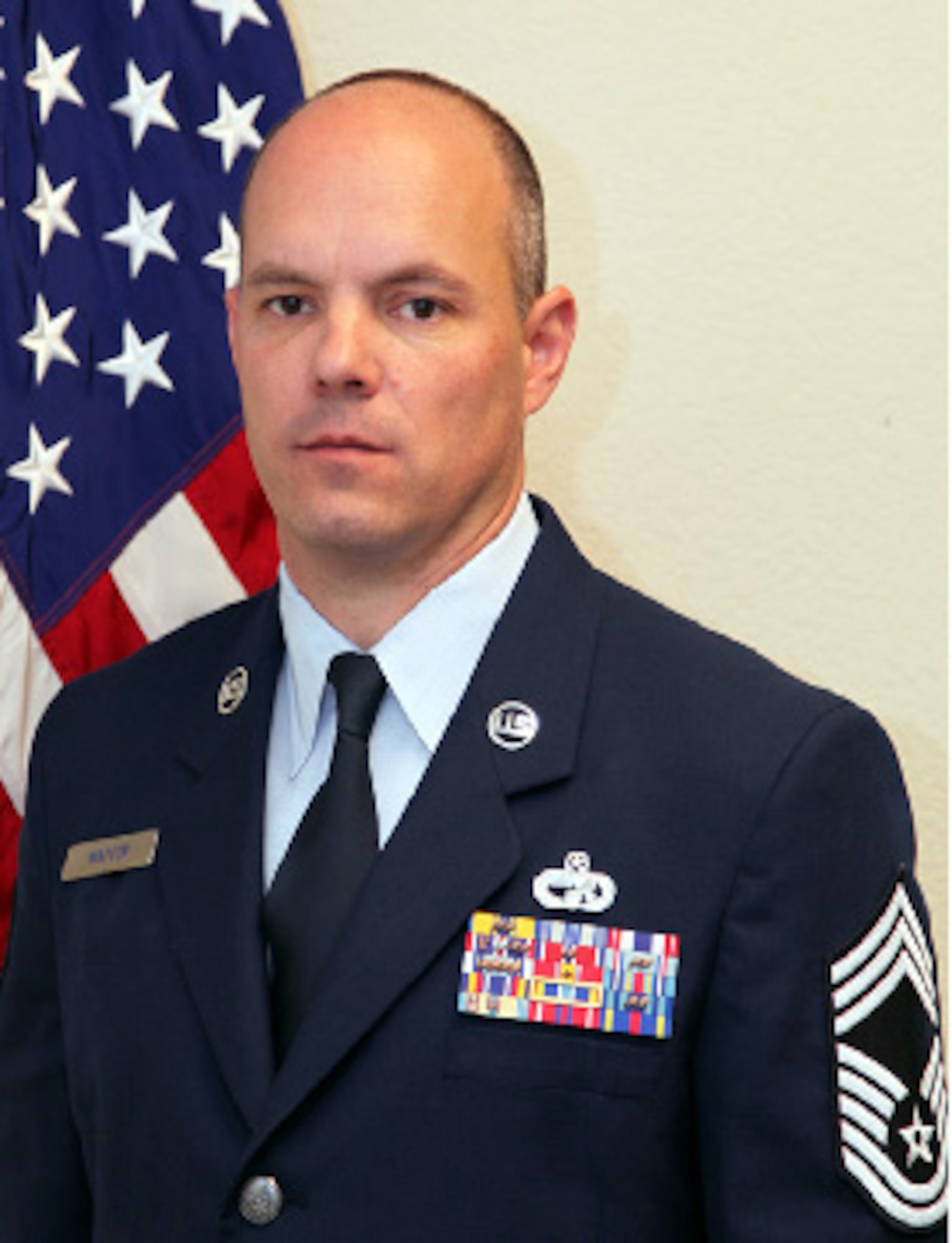 Chief Master Sgt. Jayson J. Watson, 45th Aerial Port Squadron, shares some insight about leadership and how a former chief master sergeant with 36 years of service influeneced him. (Courtesy Photo)