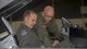 U.S. Air Force Col. R. Scott Jobe, right, the 35th Fighter Wing commander, gives Lt. Gen. Jerry P. Martinez, left, the U.S. Forces Japan and 5th Air Force commander, a familiarization tour of an F-16 Fighting Falcon during his first visit to Misawa Air Base, Japan, Aug. 14, 2017. Martinez is the senior U.S. military representative in Japan and oversees all U.S. installations in Japan. He fosters better working and personal relationships with USFJ’s host-nation partners. During his visit, Martinez toured various agencies throughout the installation, applauding 35th Fighter Wing Airmen on their hard work and dedication strengthening bilateral ties with Japan and maintaining the “fight tonight” mentality. (U.S. Air Force photo by Amn Xiomara M.
Martinez)