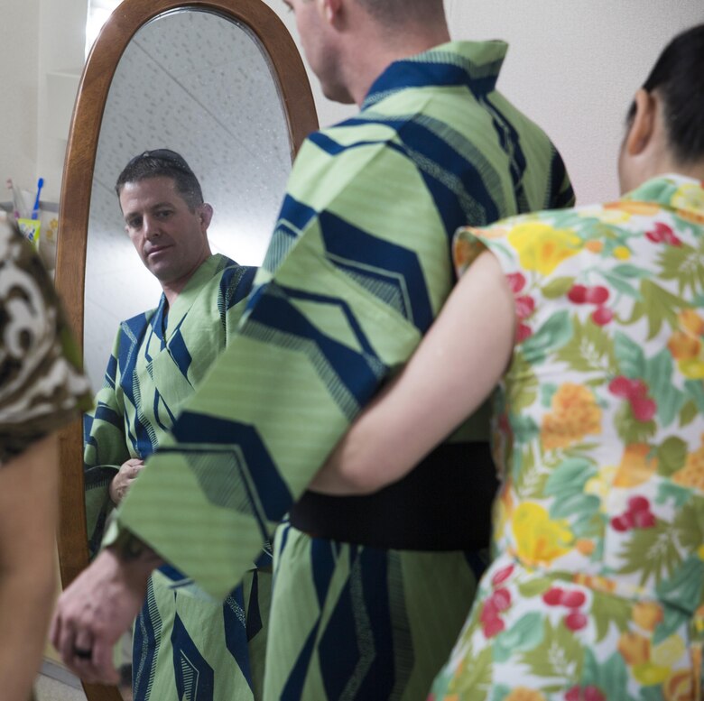 Americans dance with Japanese locals to honor ancestors