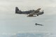 HOLLOMAN AIR FORCE BASE, N.M. – An Embraer EMB 314 Super Tucano A-29 experimental aircraft flies over White Sands Missile Range. The A-29 is participating in the U.S. Air Force Light Attack Experiment, a series of trials to determine the feasibility of using light aircraft in attack roles. (U.S. Air Force photo/Ethan D. Wagner)