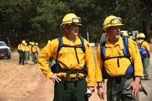 fighting wildfires in California, Montana and Oregon.