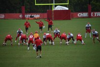 Kansas City Chiefs summer training camp Military Appreciation Day